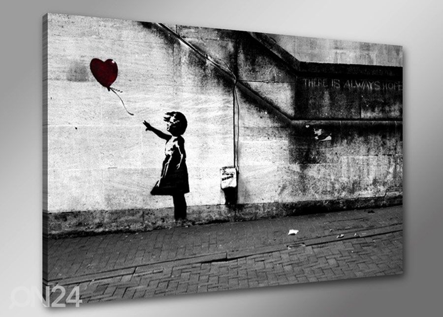 Настенная картина Banksy Art 60x80 см увеличить