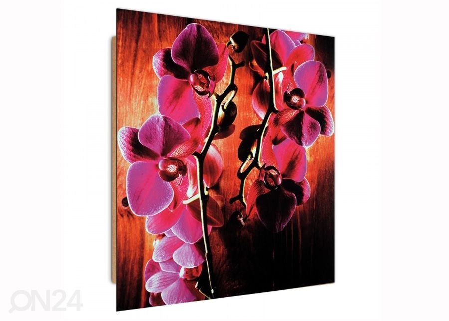 Настенная картина Pink Orchids 3D 30x30 см увеличить