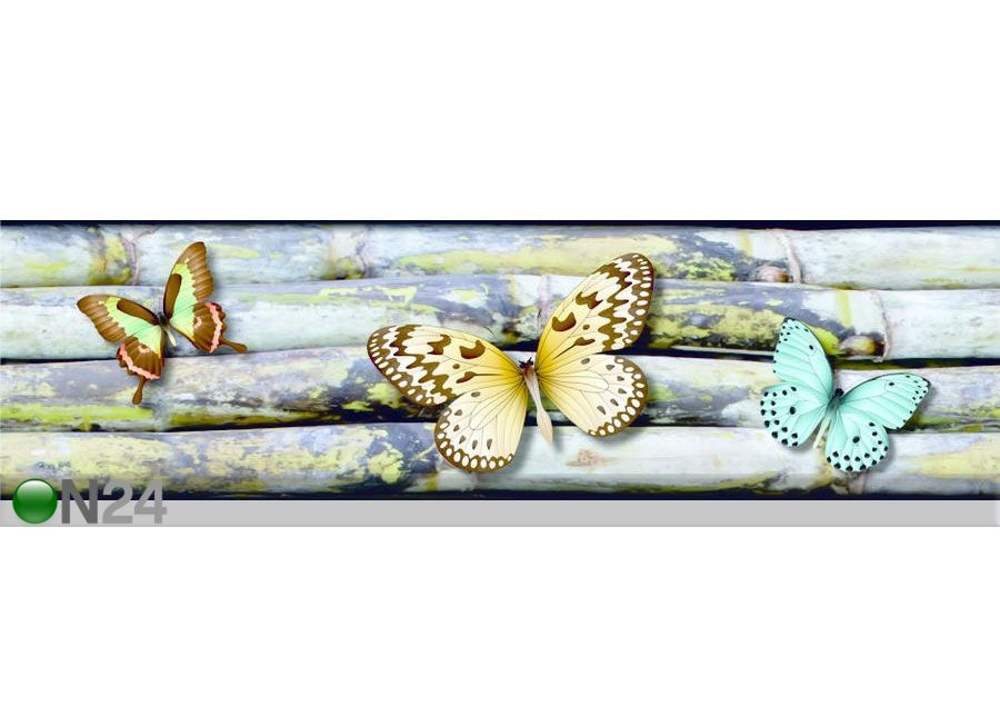 Настенная наклейка Butterflies 14x500 cm увеличить