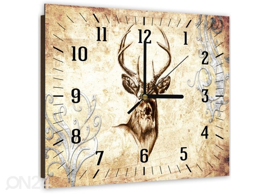 Настенные часы с изображением Deer 2 увеличить