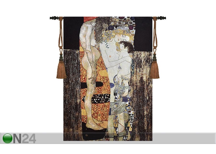 Настенный ковер Гобелен Klimt 3 Ages 139x94 cm увеличить