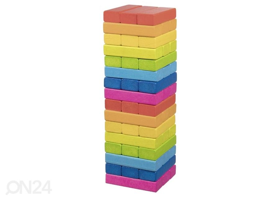 Настольная игра Jenga (цветная) увеличить