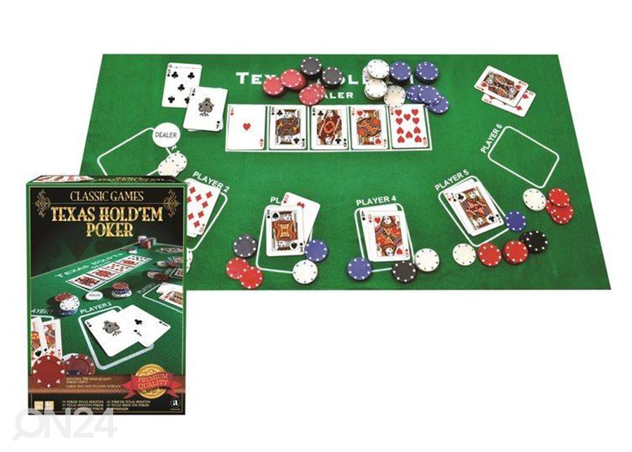 Настольная игра Texas Hold´em Poker Classic Games увеличить