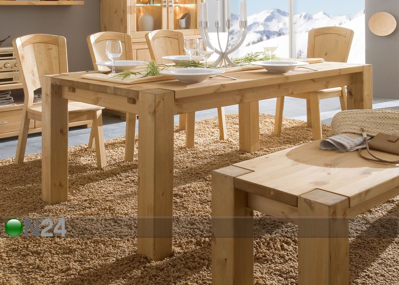 Обеденный стол Guldborg 90x160 cm увеличить