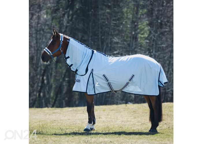 Одеяло от насекомых для лошадей freja 125 см голубое увеличить