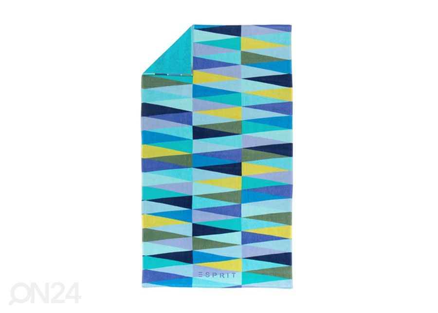 Пляжное полотенце Esprit Pyramid Blue 100x180 cm увеличить