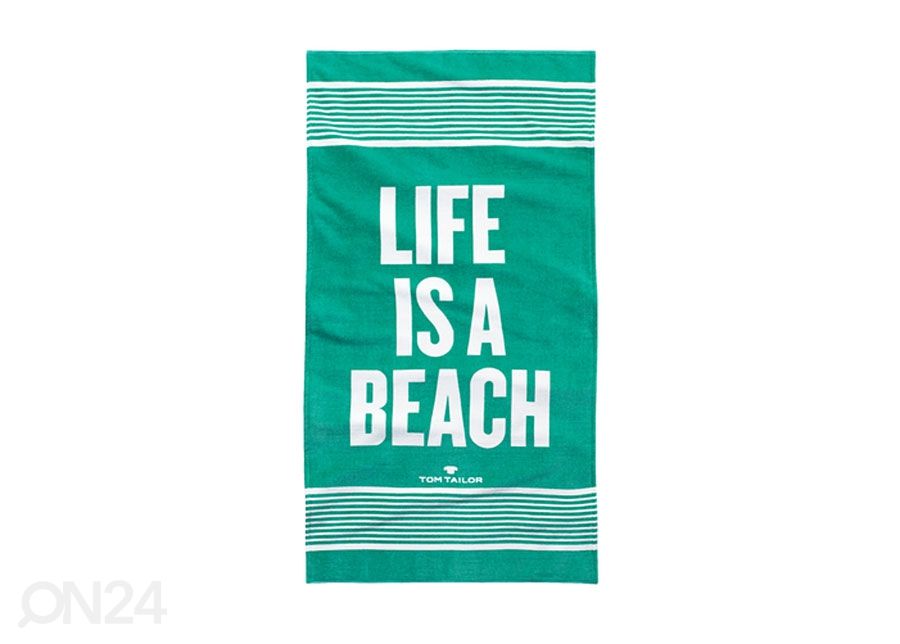 Пляжное полотенце Tom Tailor, Life is a beach 85x160 cm увеличить