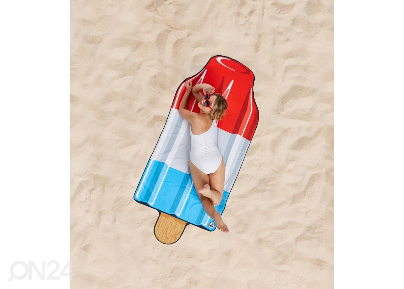Пляжный коврик Мороженое 214x96,5 cm увеличить