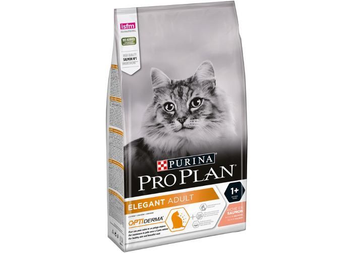 Полнорационный корм для кошек лосось optiderma Elegant 1,5 кг увеличить