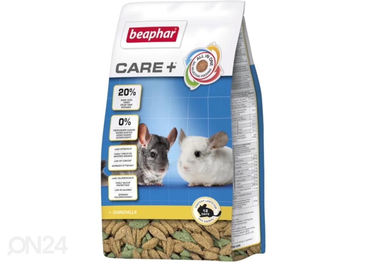 Полнорационный корм Beaphar Care+ Chinchilla 1,5 кг увеличить