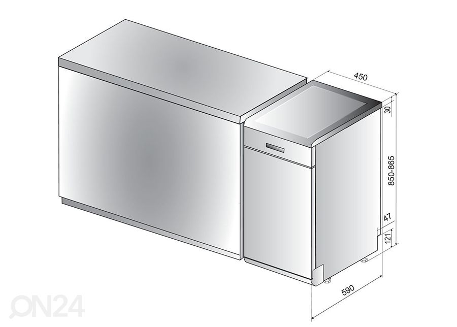 Посудомоечная машина Whirlpool увеличить размеры