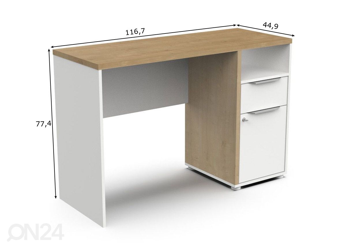 Рабочий стол Access 116,7 cm увеличить размеры
