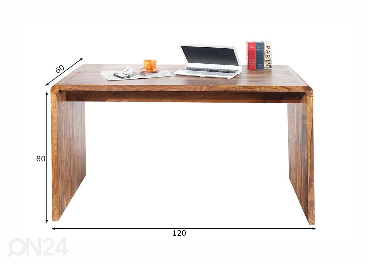 Рабочий стол Goa 120 cm увеличить размеры