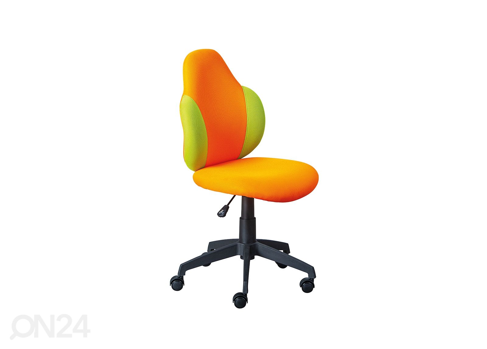 Рабочий стул Jessi, оранжевый/зелёный увеличить
