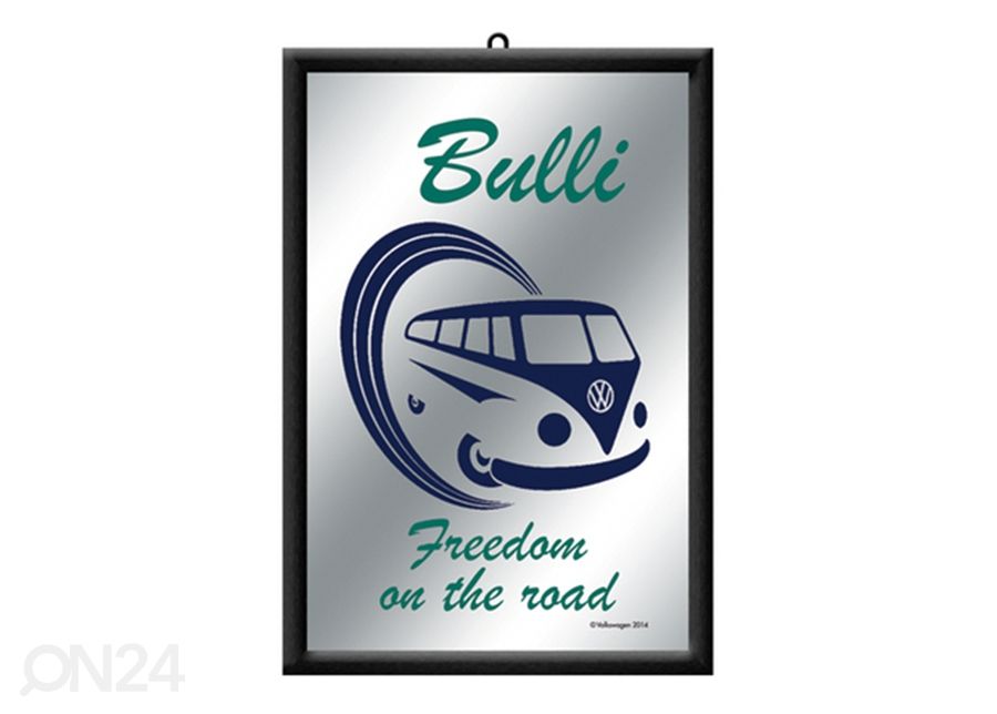 Рекламное зеркало в ретро-стиле VW Bulli Freedom on the road увеличить
