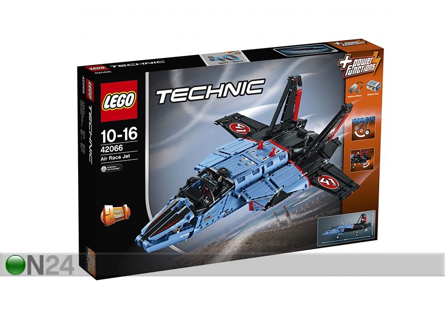 Самолёт для воздушных гонок Lego Technic увеличить
