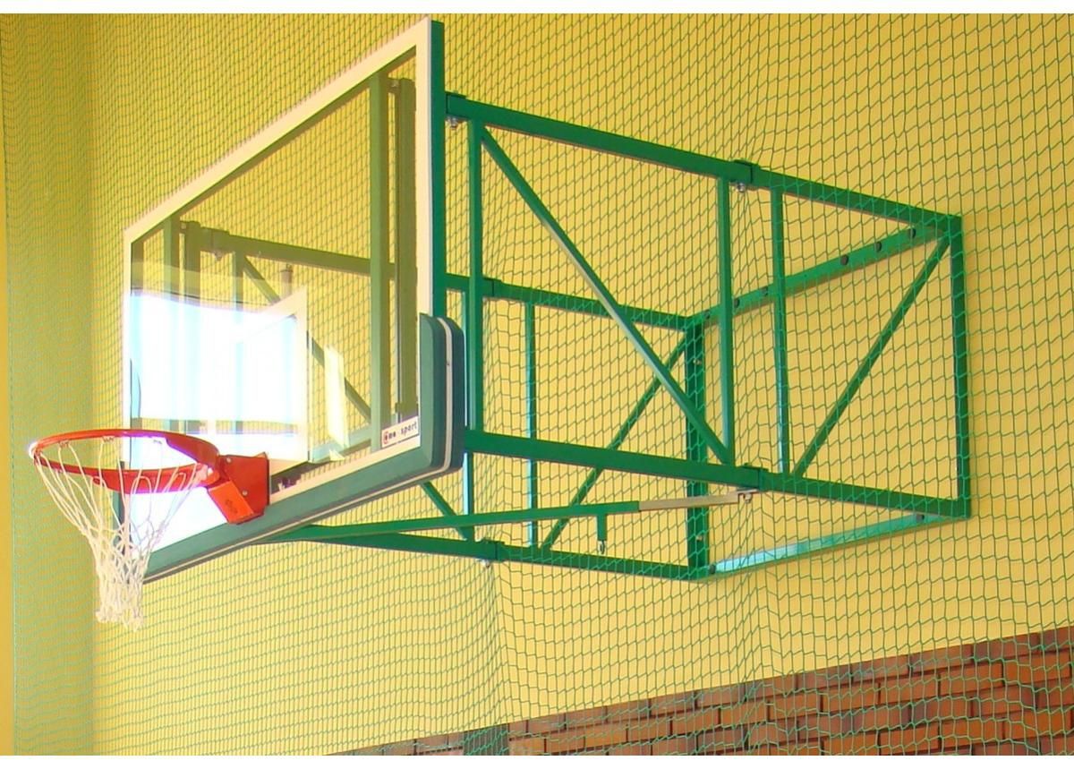 Складной кронштейн под баскетбольный щит с выносом 1,3-1,65 м увеличить
