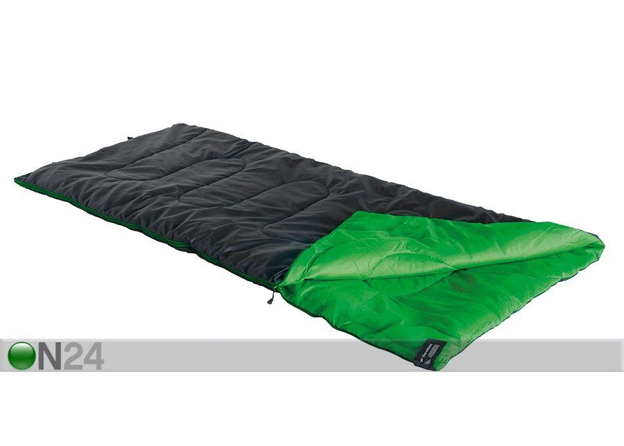 Спальный мешок High Peak Patrol, черный / зеленый увеличить