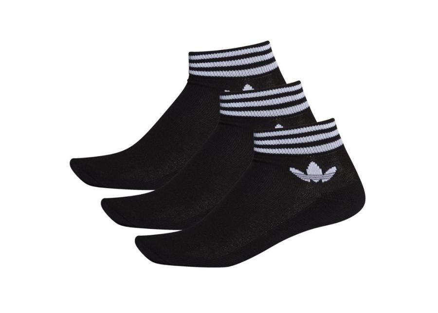 Спортивные мужские носки adidas Originals Trefoil Ankle Socks 3 пары M E1151 увеличить