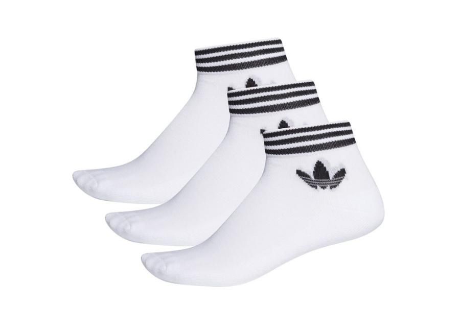 Спортивные мужские носки adidas Originals Trefoil Ankle Socks 3 пары M EE1152 увеличить