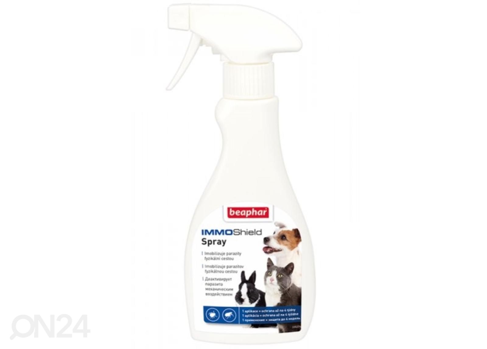 Спрей для животных Beaphar противопаразитарный Immo Shield Spray 250 мл увеличить