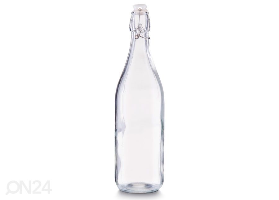 Стеклянная бутылка с крышкой 1л увеличить