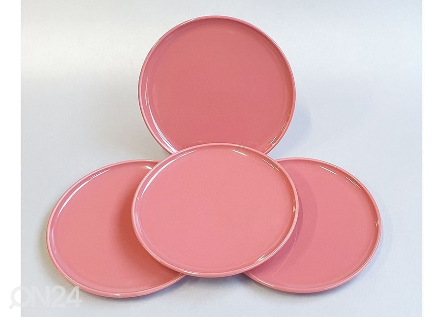Тарелка десертная Ankara Ø 20 см, 4 шт, старо-розовый увеличить