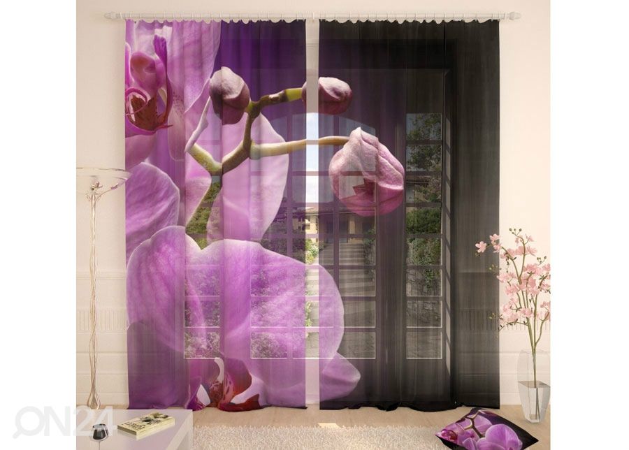 Тюлевые занавески Orchid in the Night 400x260 cm увеличить