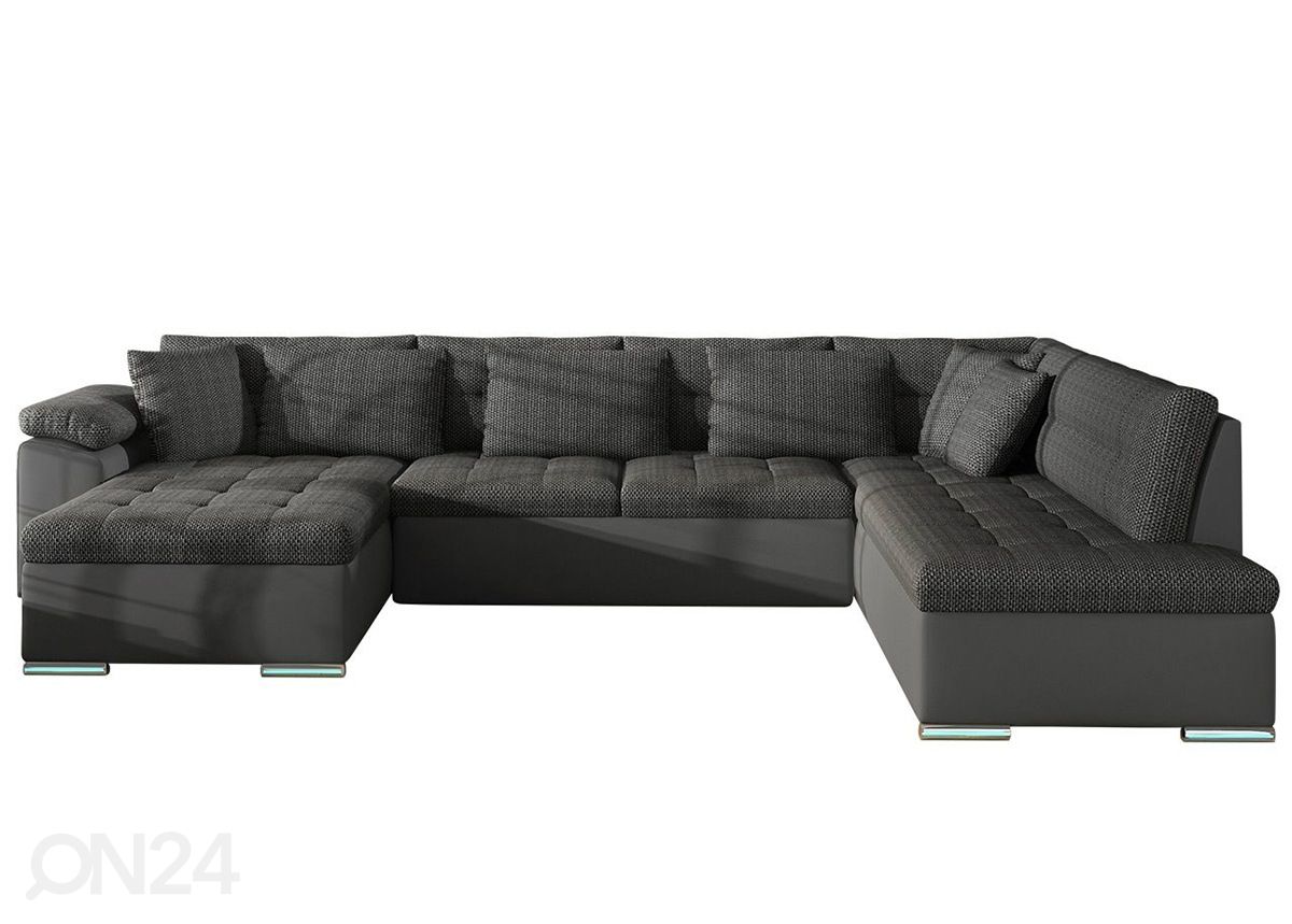 Угловой диван-кровать Melbourne + LED увеличить