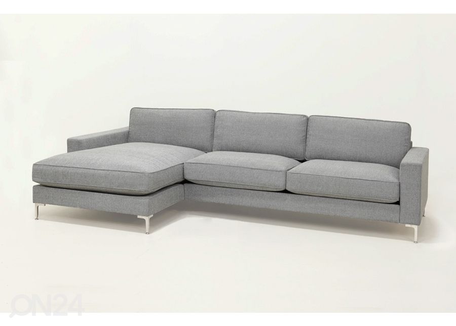 Угловой диван Theo Soft с перьевыми подушками увеличить