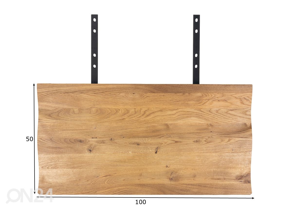 Удлинители для обеденного стола Toulouse 100x50 cm, 2 шт увеличить размеры