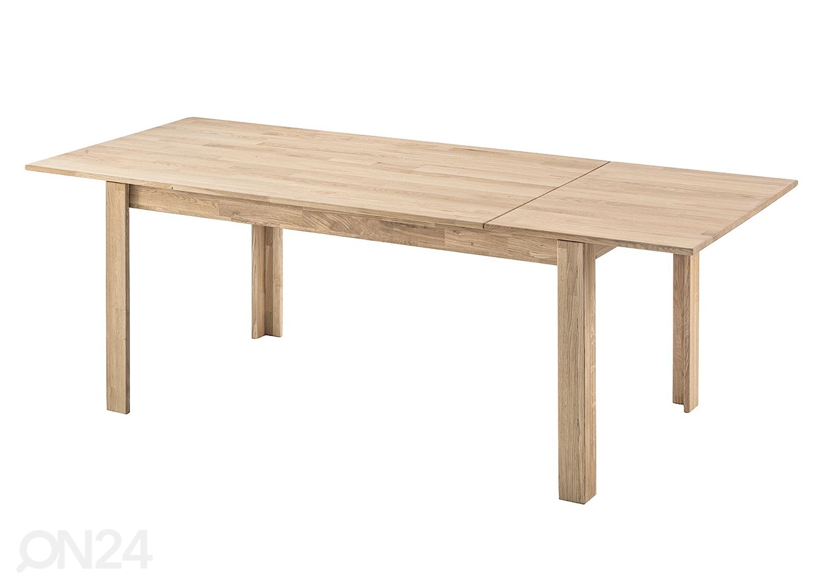 Удлиняющийся обеденный стол из дуба Liina 140-200x90 cm увеличить