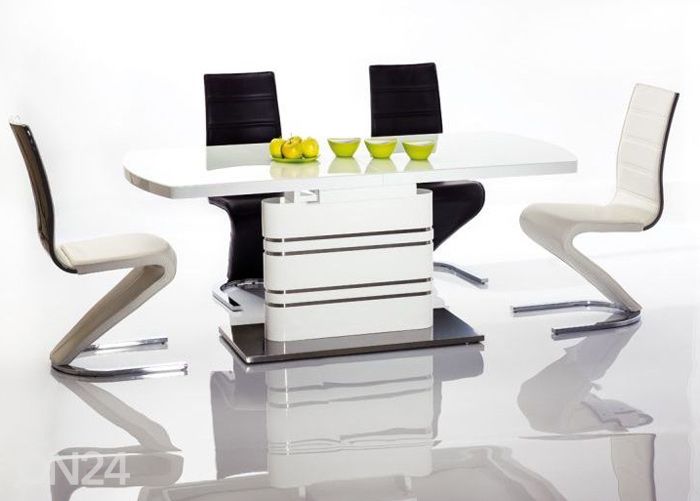 Удлиняющийся обеденный стол 85x140-200 cm увеличить