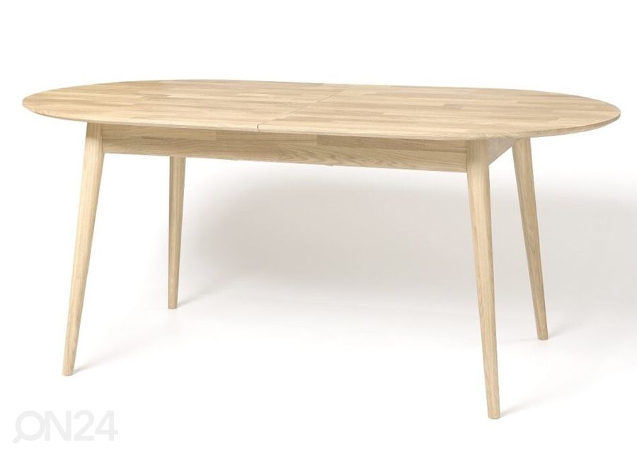 Удлиняющийся обеденный стол Scan 170-210x90 cm, белое масло увеличить