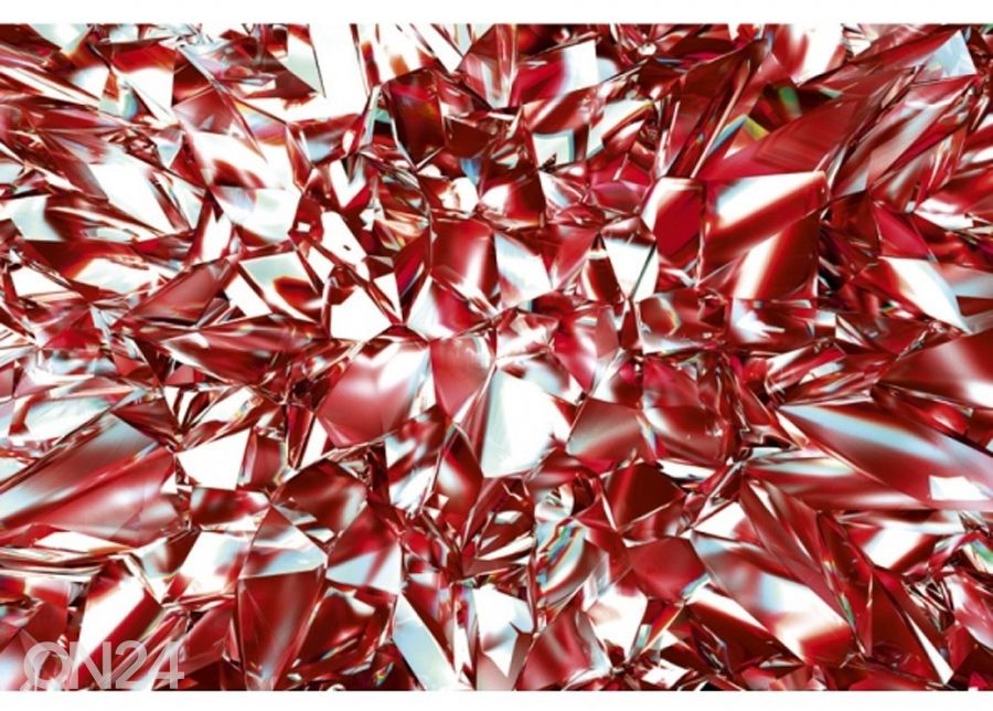 Флизелиновые фотообои Red crystal 150x250 см увеличить