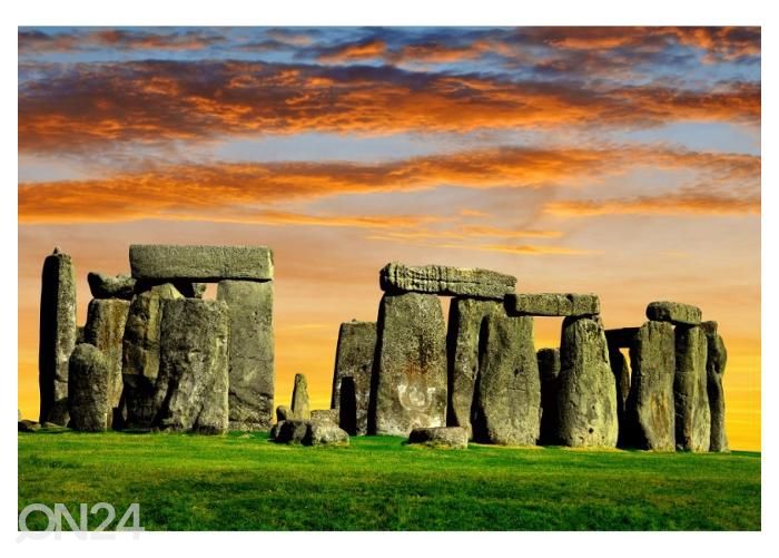 Флизелиновые фотообои Stonehenge at the sunset 368x254 см увеличить