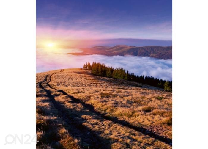Флизелиновые фотообои Sunrise in mountains 225x250 см увеличить