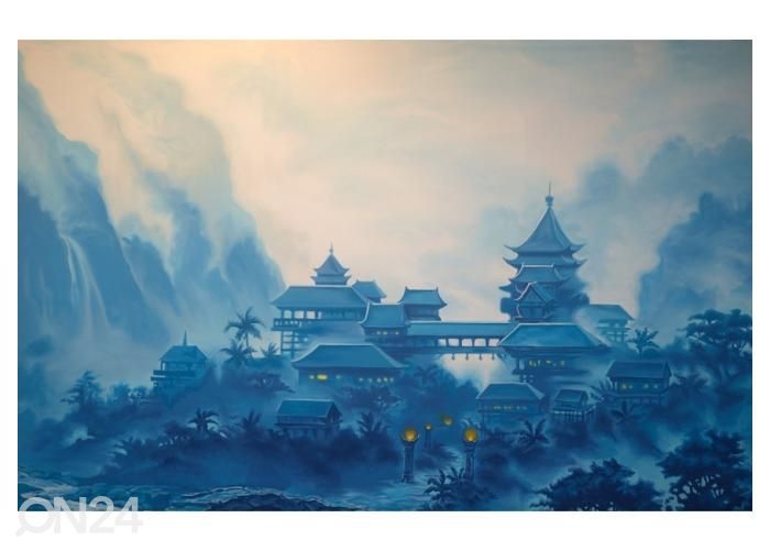 Флизелиновые фотообои Theatre Backdrop Featuring a Classical Chinese Landscape 368x254 см увеличить