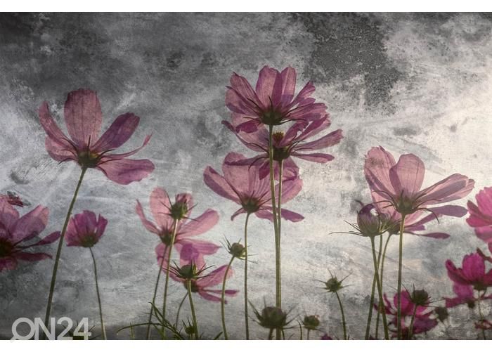 Флизелиновые фотообои Violet Flower Abstract 150x250 см увеличить
