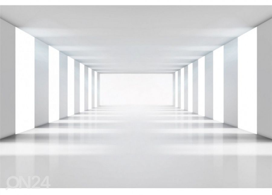 Флизелиновые фотообои White corridor 225x250 см увеличить