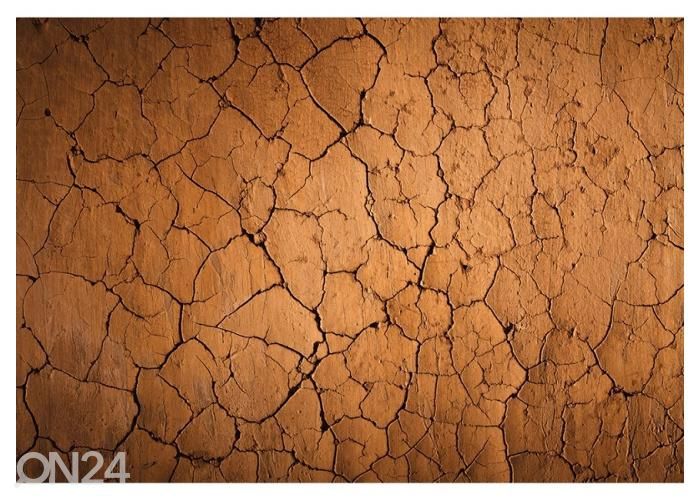 Флисовые фотообои Cracks of the Dried Soil in Arid Season 400x260 см увеличить