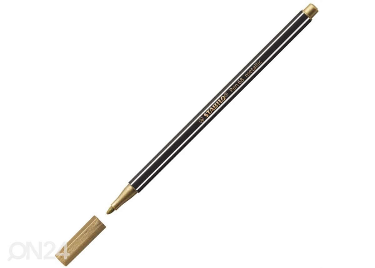 Фломастер Stabilo Pen 68-810 metallic, золото увеличить
