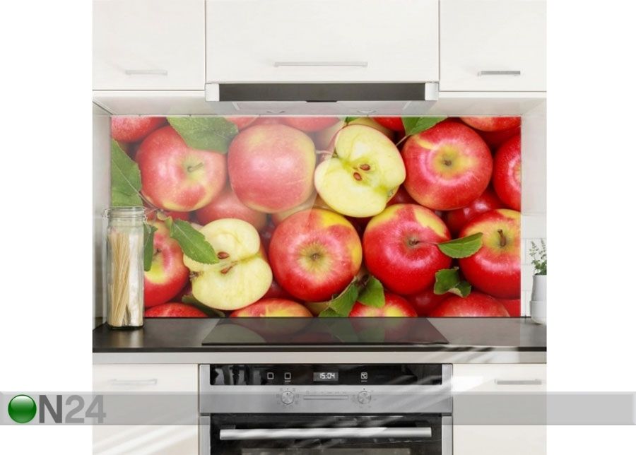 Фотостекло для кухонного фартука Juicy Apples 40x60 cm увеличить