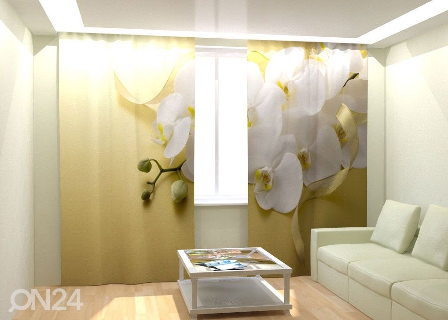 Фотошторы White Orchid 300x260 cm увеличить