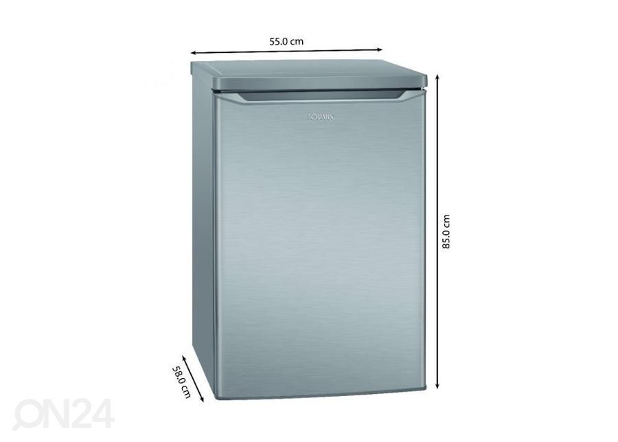 Холодильник Bomann увеличить размеры
