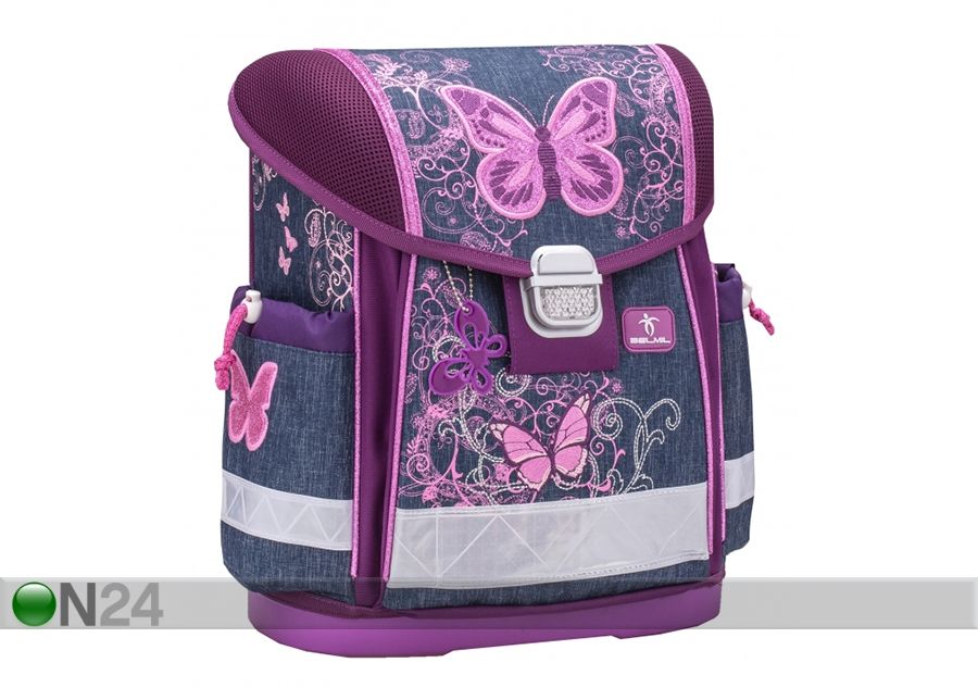 Школьный ранец Belmil Purple Flying Butterfly увеличить