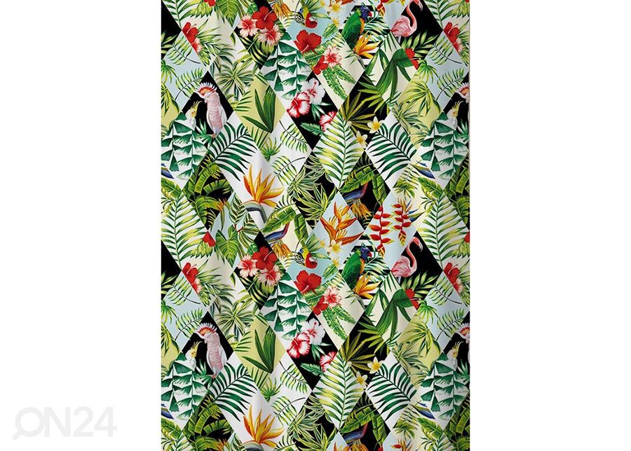 Штора для ванной Jungle Birds 180x200 см увеличить