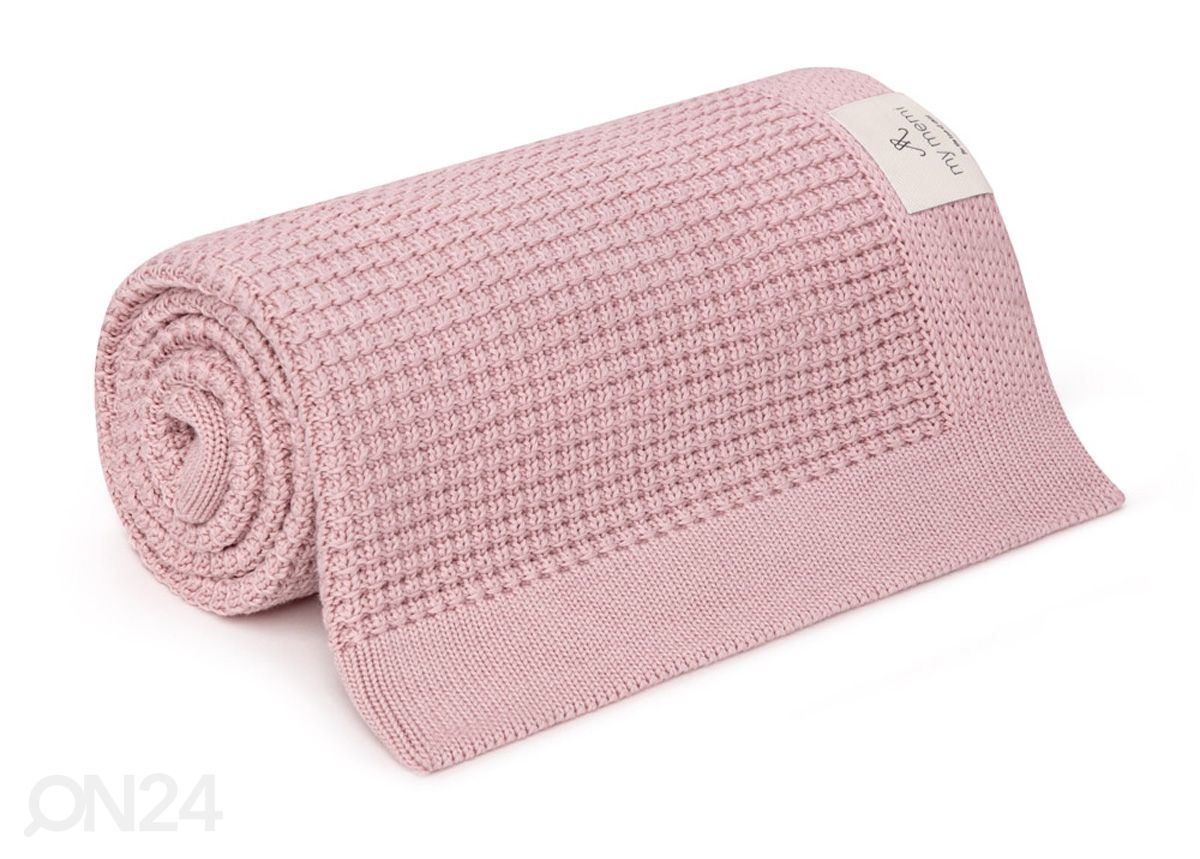 Эвкалиптовое одеяло для младенца, розовое увеличить