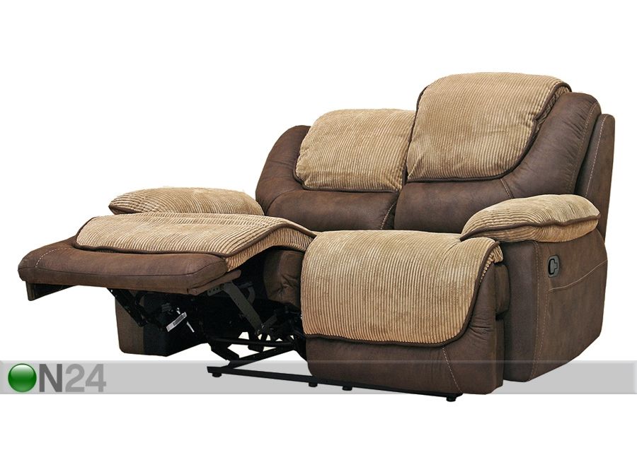 2-местный диван Relax5, золотисто-коричневый/бежевый увеличить