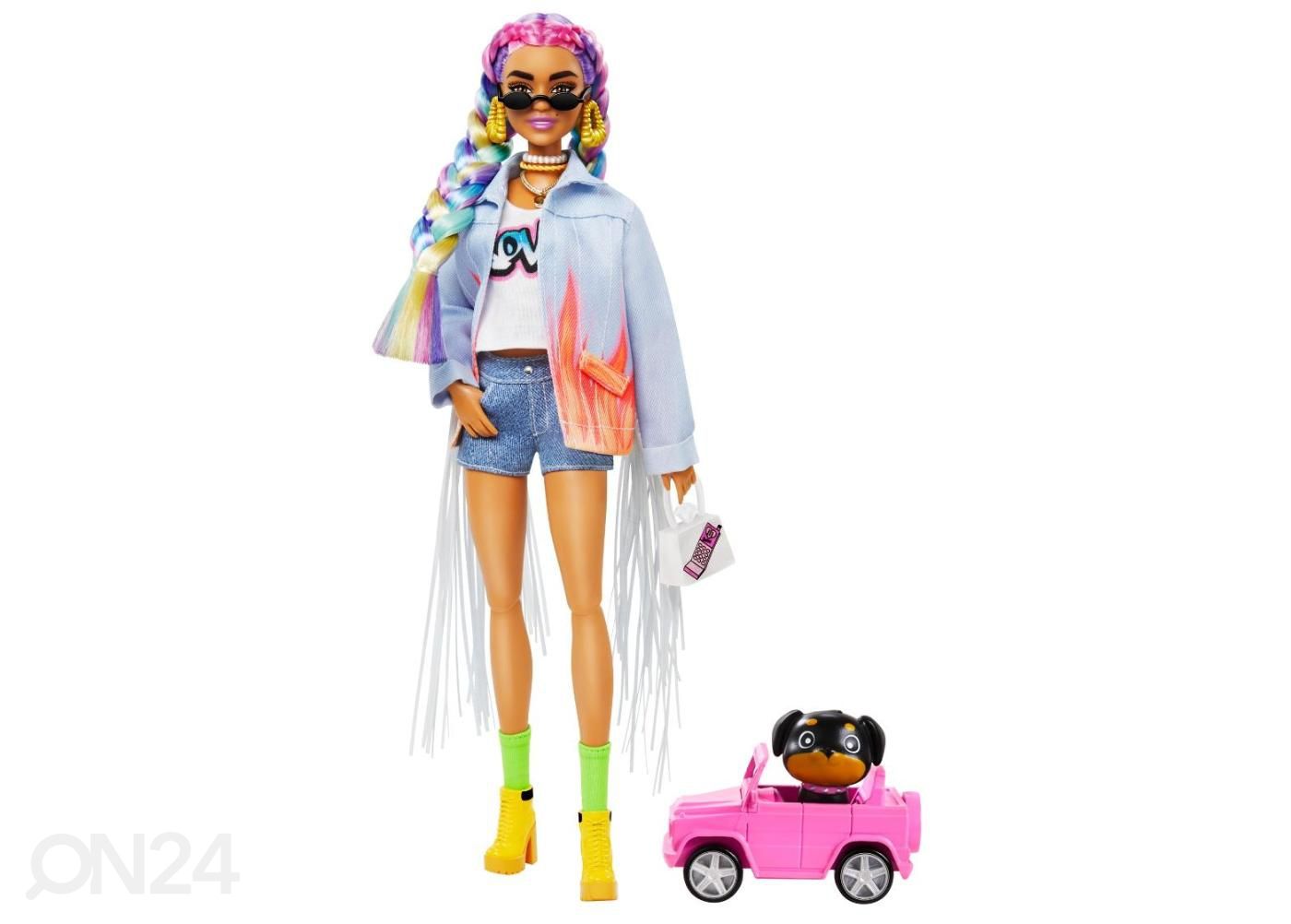 Barbie® Экстра Радужные косички увеличить